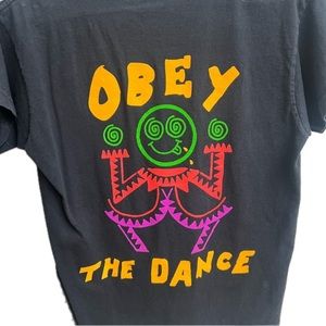 Vintage Obey T-Shirt - Size Small